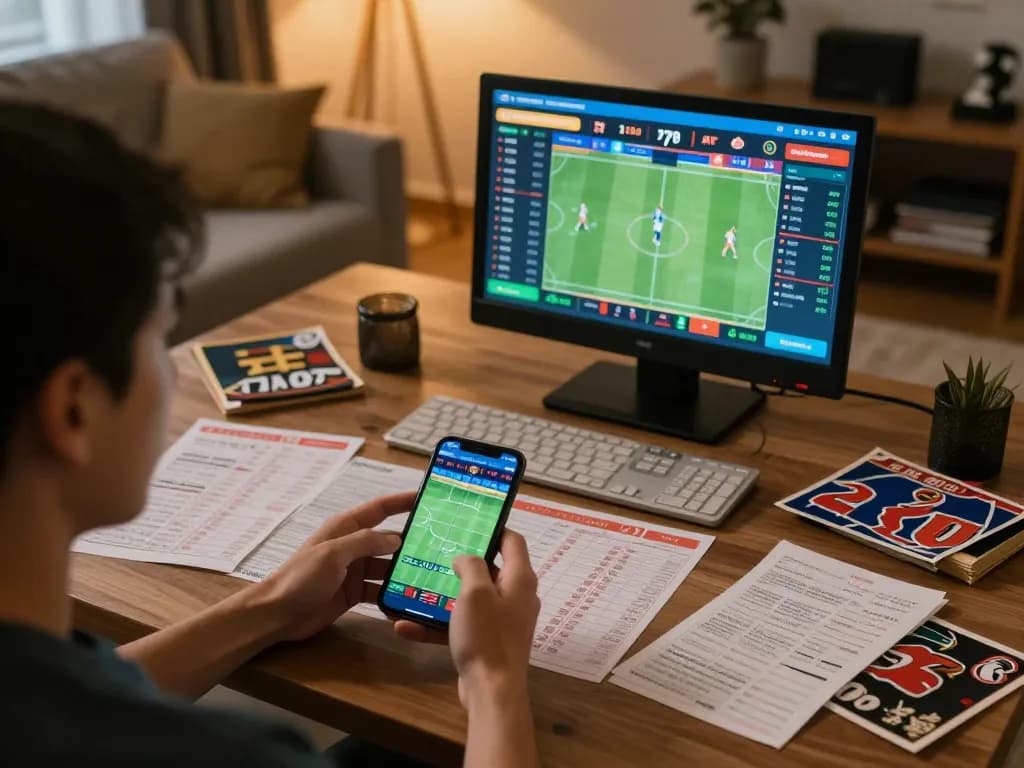 Engaging in live sports betting on a smartphone app with real-time odds on debet platform