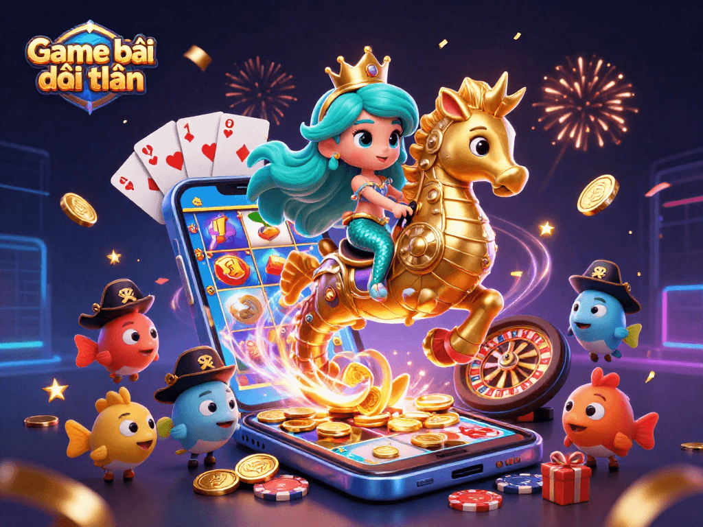 Experience thrilling gameplay with Game bài đổi thưởng, vibrant casino elements, and captivating characters!