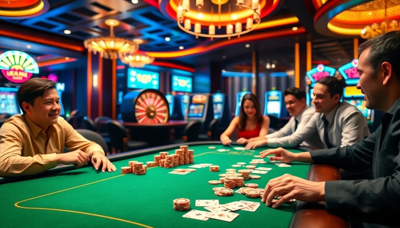 Experience the thrill of poker at U888. com with high-end chips and cards in a lavish casino setting.