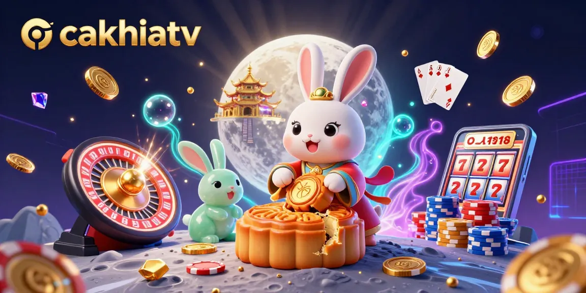Experience high-stakes action with cakhiatv as playful rabbits reveal hidden poker chips.