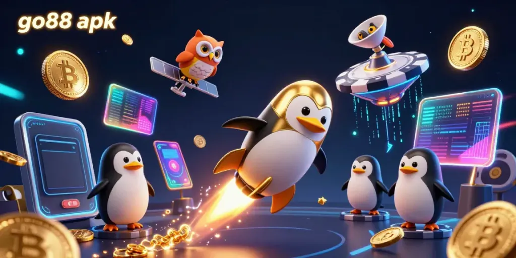 Experience thrilling gameplay with the go88 apk, featuring engaging characters and vibrant casino elements.