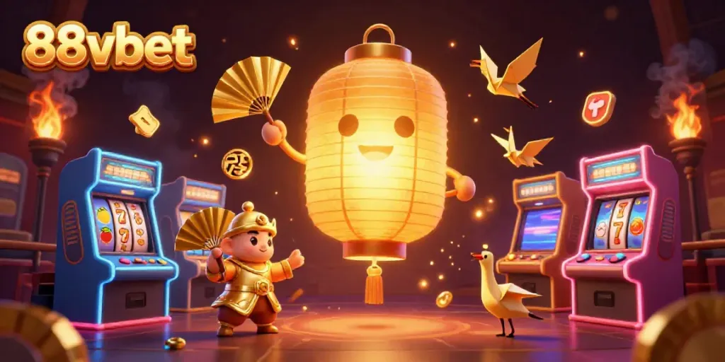 Experience thrilling gameplay at 88vbet with vibrant 3D casino illustrations.
