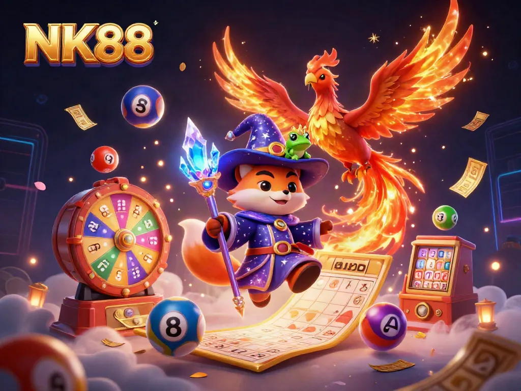 Engage with the vibrant world of NK88, where magic and excitement enhance the gambling experience.
