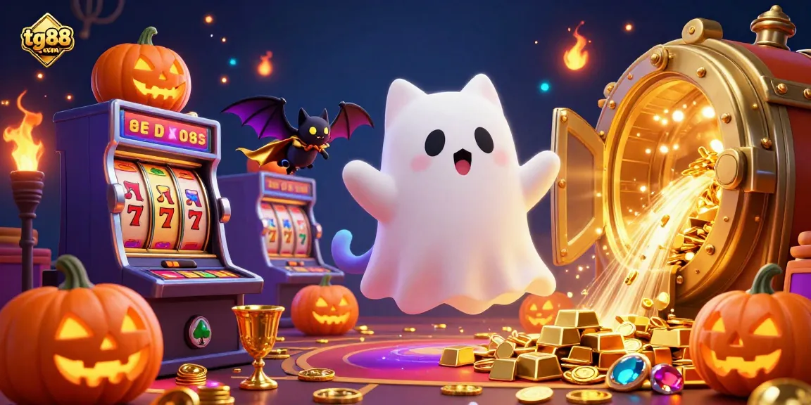 Engage in vibrant gaming at tg88 com with fun animated characters in a packed casino scene.