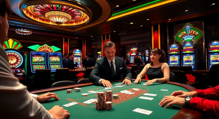 Experience the thrill of blackjack and roulette at BJ88 casino.