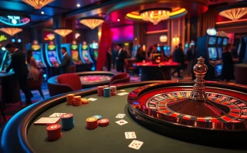 Experience the excitement of nhà cái uy tín with high-stakes poker and roulette in a luxurious casino setting.