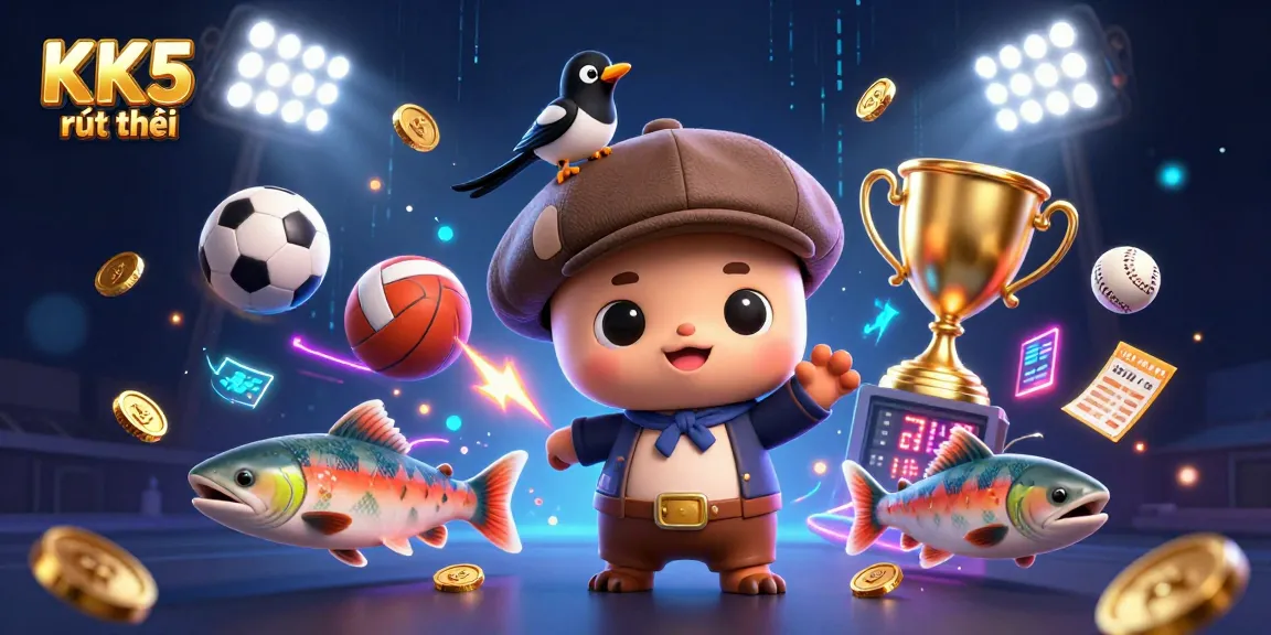 Experience the fun of KK5 rút tiền with vibrant characters and dynamic betting elements in action.