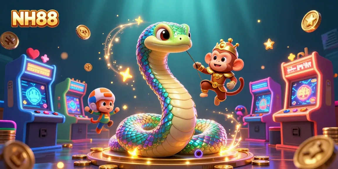 Experience vibrant gameplay at NH88 with lively characters in a dynamic casino-themed environment.